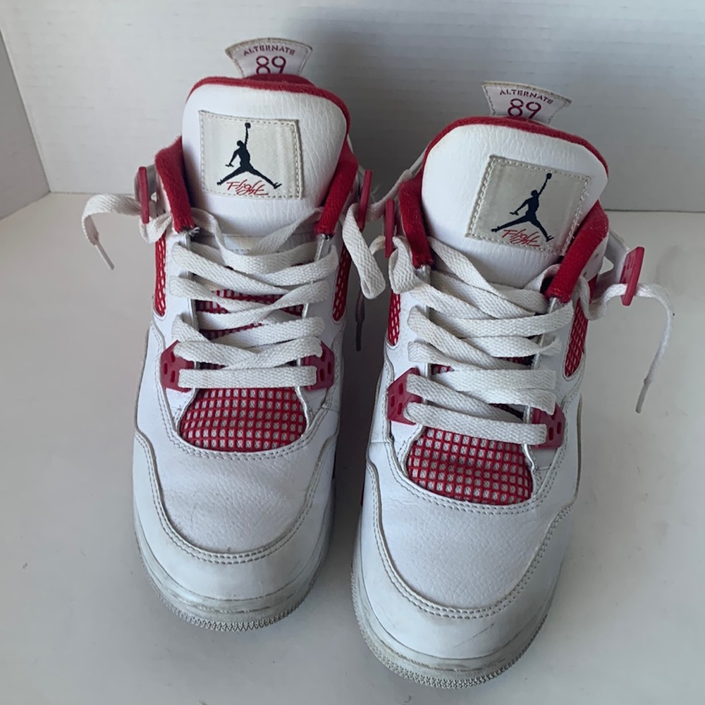 Red and white Jordan